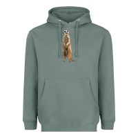 Sage Meerkat Heavyweight Hoodie - LillyAllenDesigns