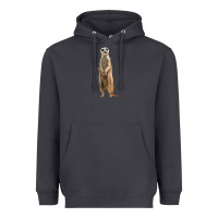 Smoke Meerkat Heavyweight Hoodie - LillyAllenDesigns