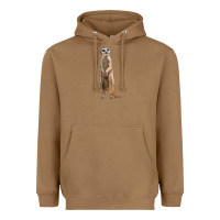 Toasted Coconut Meerkat Heavyweight Hoodie - LillyAllenDesigns