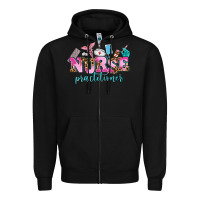 Black nurse practitioner Zipper Hoodie - AdoDesignShop