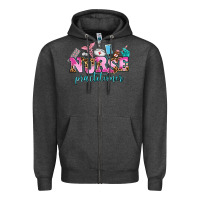 Charcoal Heather nurse practitioner Zipper Hoodie - AdoDesignShop