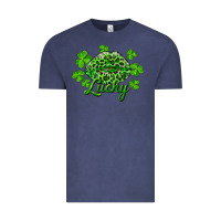 Vintage Denim Kiss lucky Vintage Tee - RanaPortraitStore