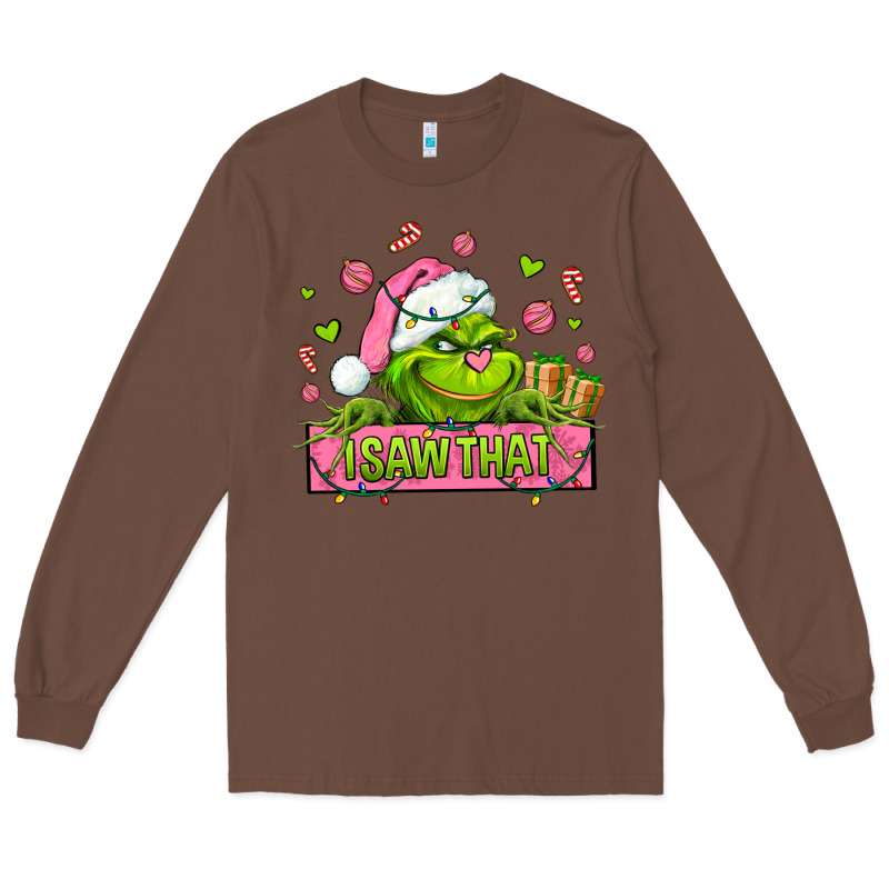 Christmas Characters  I+saw+that+ Long Sleeve Tee by AdoDesignShop | Teevron