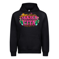 Black vibrant fiesta typography Urban Hoodie - LillyAllenDesigns