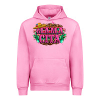 Fuchsia Pink vibrant fiesta typography Urban Hoodie - LillyAllenDesigns