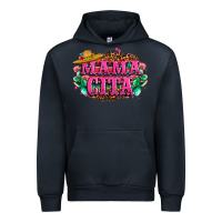 Navy vibrant fiesta typography Urban Hoodie - LillyAllenDesigns