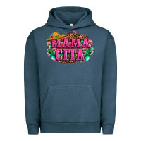 Pigment Midnight Navy vibrant fiesta typography Urban Hoodie - LillyAllenDesigns