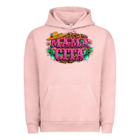 Pigment Salmon vibrant fiesta typography Urban Hoodie - LillyAllenDesigns