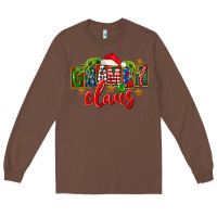 Chestnut Christmas grampy claus Long Sleeve Tee - FaDigitalArtStudio