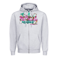 Heather Grey physical assistant Zipper Hoodie - AdoDesignShop