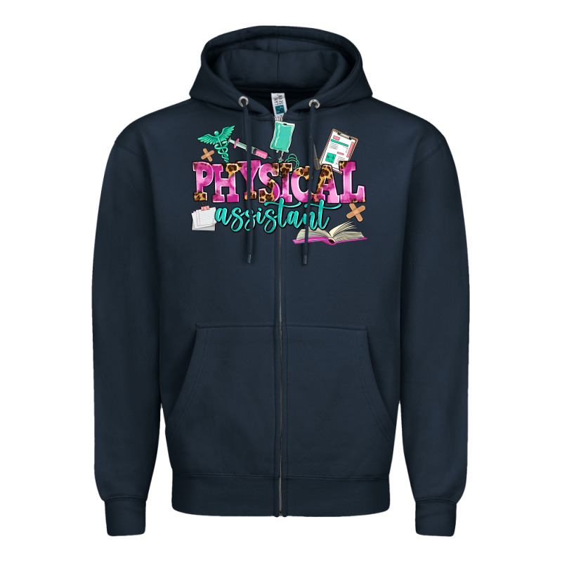 Physical Assistant Zipper Hoodie by AdoDesignShop | Teevron