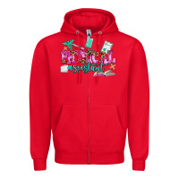 Red physical assistant Zipper Hoodie - AdoDesignShop