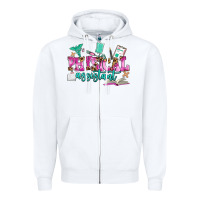 White physical assistant Zipper Hoodie - AdoDesignShop