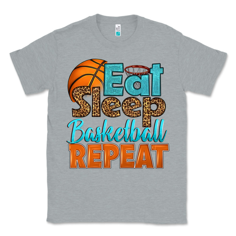 Eat Sleep Basketball Repeat Classic Tee by HRA Design Shop | Teevron