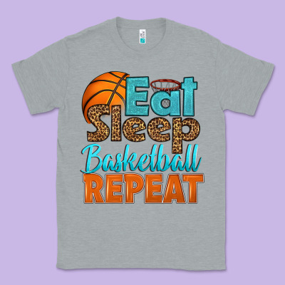 Eat Sleep Basketball Repeat Classic Tee Designed By Hra Design Shop