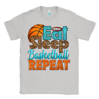 Moon Dust eat sleep basketball repeat Classic Tee - HRA Design Shop