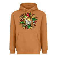 Meerkat christmas baby jesus sunflower Heavyweight Hoodie - Jasminsmagicworld