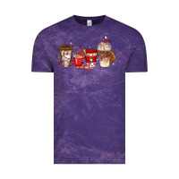 Cloud Purple baseball coffee cups Vintage Tee - texasbilliewilder