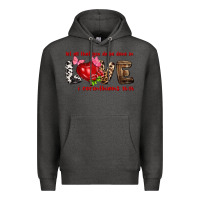 Charcoal Heather let all that you do be done in love i corinthians Premium Hoodie - NancyCooperArtShop