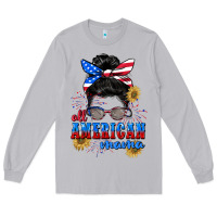 Moon Dust All American Mama 4th of July Long Sleeve Tee - CowGirlArtShop