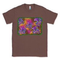 Chestnut mardi gras mask background Classic Tee - BarkalooDesign