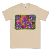 Mushroom mardi gras mask background Classic Tee - BarkalooDesign