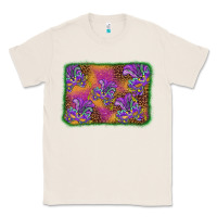 Natural mardi gras mask background Classic Tee - BarkalooDesign