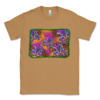 Toasted Coconut mardi gras mask background Classic Tee - BarkalooDesign