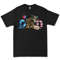 Black dad military boots and hat Premium Tee - Artiststas