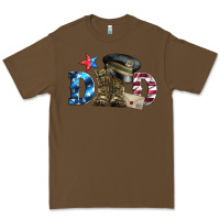 Cacao dad military boots and hat Premium Tee - Artiststas