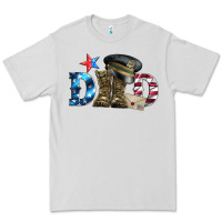 Dove Grey dad military boots and hat Premium Tee - Artiststas