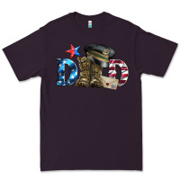 Plum dad military boots and hat Premium Tee - Artiststas