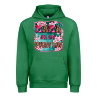 Emerald mama all day everyday Urban Hoodie - LillyAllenDesigns