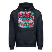 Navy mama all day everyday Urban Hoodie - LillyAllenDesigns