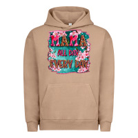 Pigment Burro mama all day everyday Urban Hoodie - LillyAllenDesigns
