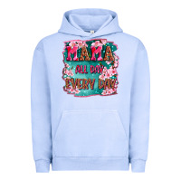 Pigment Grape Ice mama all day everyday Urban Hoodie - LillyAllenDesigns