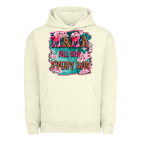 Pigment Pistachio mama all day everyday Urban Hoodie - LillyAllenDesigns