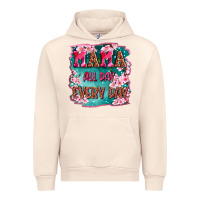 Sandshell mama all day everyday Urban Hoodie - LillyAllenDesigns