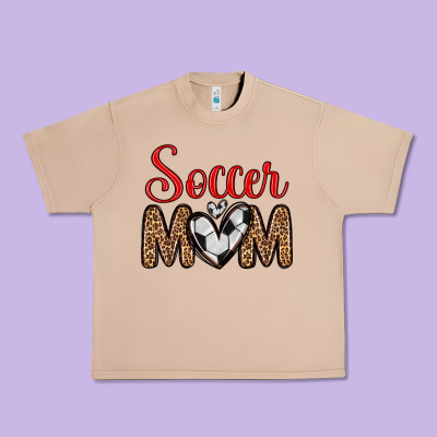 Soccer Mom Urban Heavy Tee Designed By Zillion Design Studio