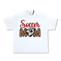 White soccer mom Urban Heavy Tee - Zillion Design Studio