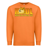 Carrot hodl hold on for dear life dogecoin Premium Sweatshirt - Jasminsmagicworld