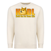 Sandshell hodl hold on for dear life dogecoin Premium Sweatshirt - Jasminsmagicworld