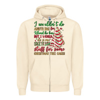Sandshell sketchy stuff for some christmas tree cakes Zipper Hoodie - JahusDesignShop