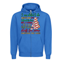True Royal sketchy stuff for some christmas tree cakes Zipper Hoodie - JahusDesignShop
