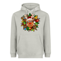 Moon Dust Christmas reindeer sunflower Heavyweight Hoodie - Jasminsmagicworld