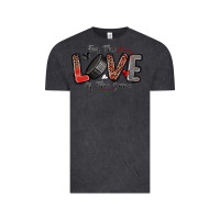 Vintage Black for the love of the game hockey Vintage Tee - Zillion Design Studio