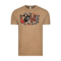 Vintage Coffee for the love of the game hockey Vintage Tee - Zillion Design Studio