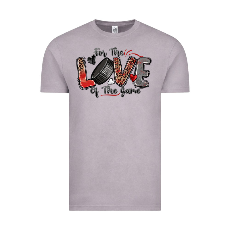 For The Love Of The Game Hockey Vintage Tee by Zillion Design Studio | Teevron