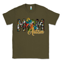Army Green mom autism Classic Tee - SublimationCraftShop
