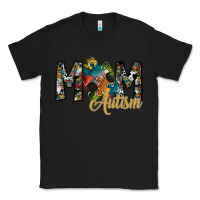 Black mom autism Classic Tee - SublimationCraftShop